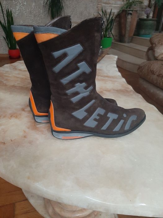 Зимние сапожки, размер 36-37