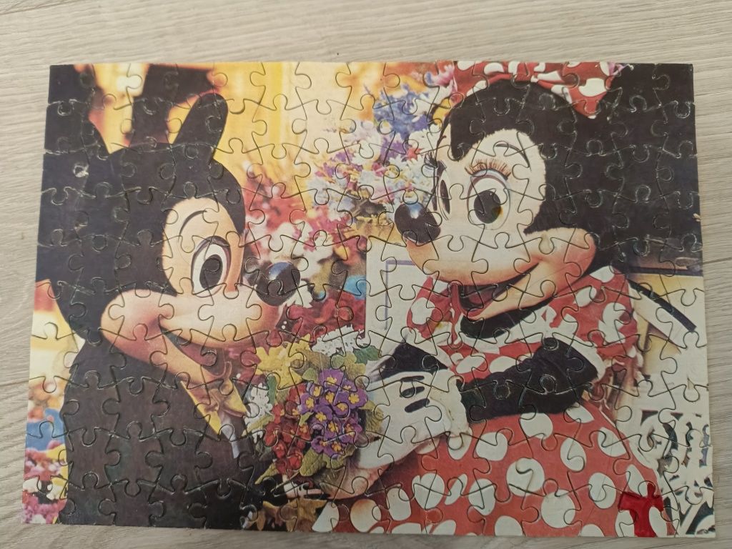 Puzzle Myszka Miki i Mini