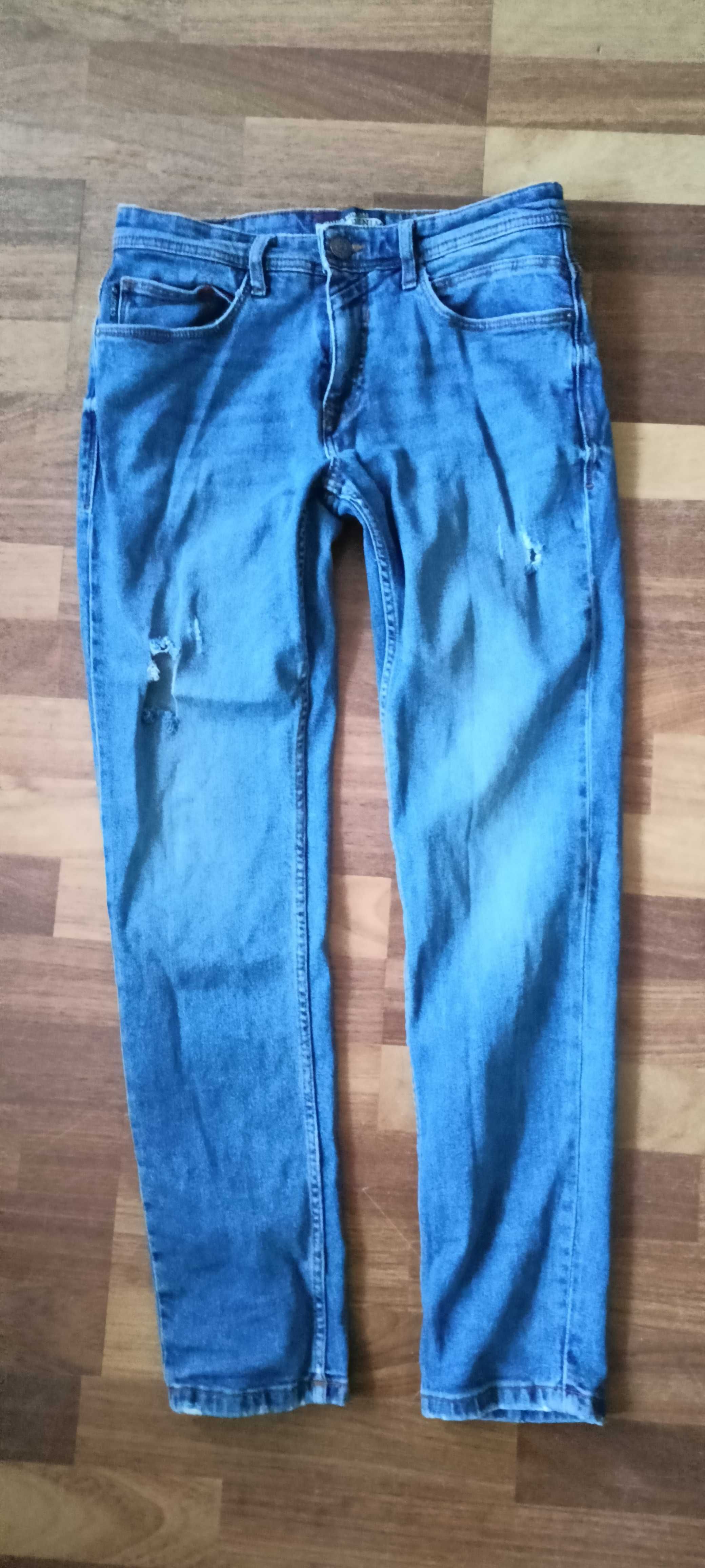 Spodnie jeansowe Jeansy Cropp denim W30L32