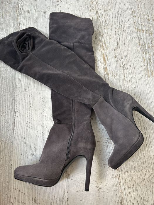 Kozaki muszkieterki Gino Rossi 39 zamszowe