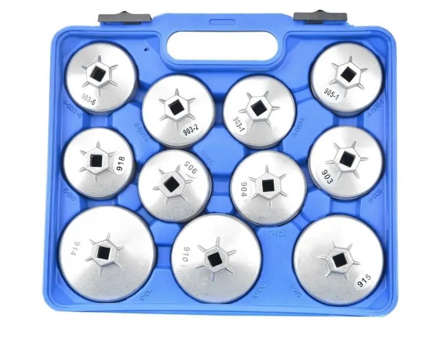 Conjunto Chaves Filtro Óleo Universal Multimarcas - 23 Peças