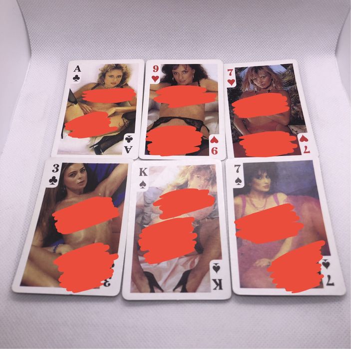 Карты эротические. Карты ню 54 штуки.