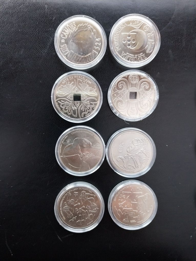 Moedas 5 euros  Portugal