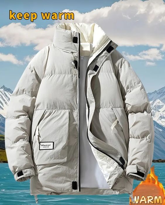 Чоловіча осінньо-зимова куртка XXXXL.