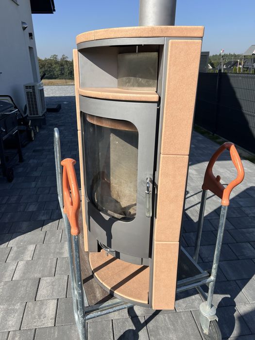 Wolnostojacy piecyk kominek narozny piec koza