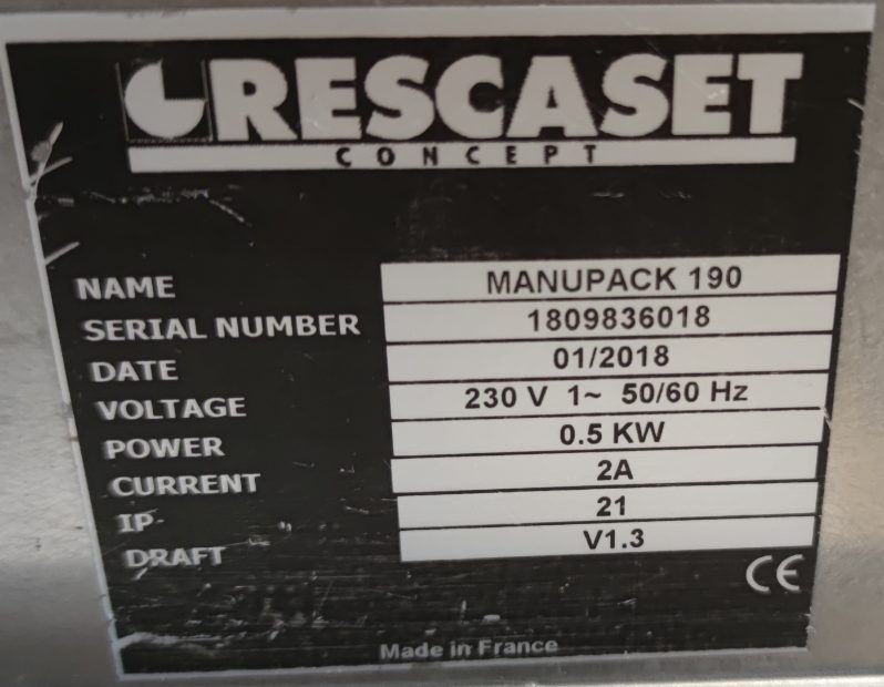 Zgrzewarka manupack 190