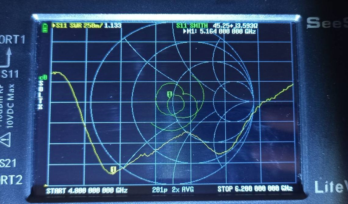 Антена SMA 4.9 5.4 5.8Ghz RHCP VTX FPV 3 dBi 15см Omnidirectional 5Ghz
