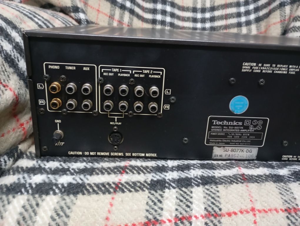Amplificador technics su 8077k