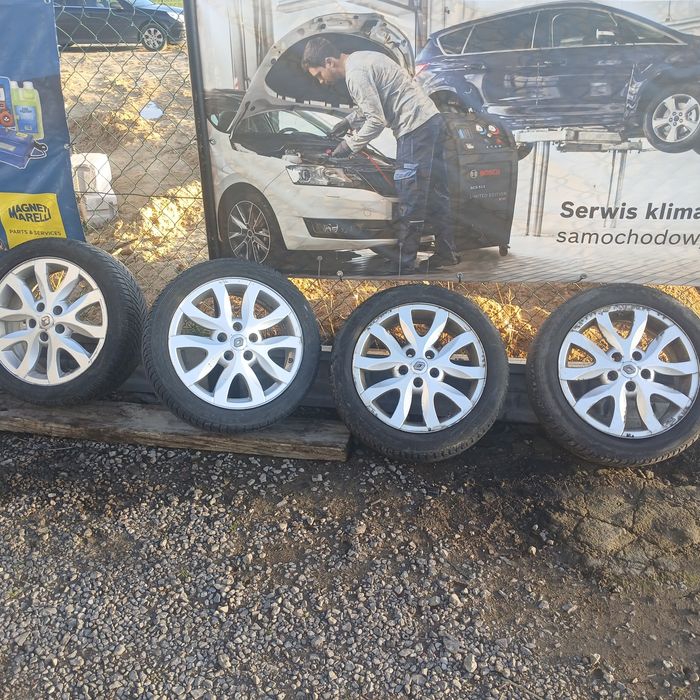 4x felgi alu R17 5x114,3 Renault Scenic Kadjar Megane Laguna 3 Nissan