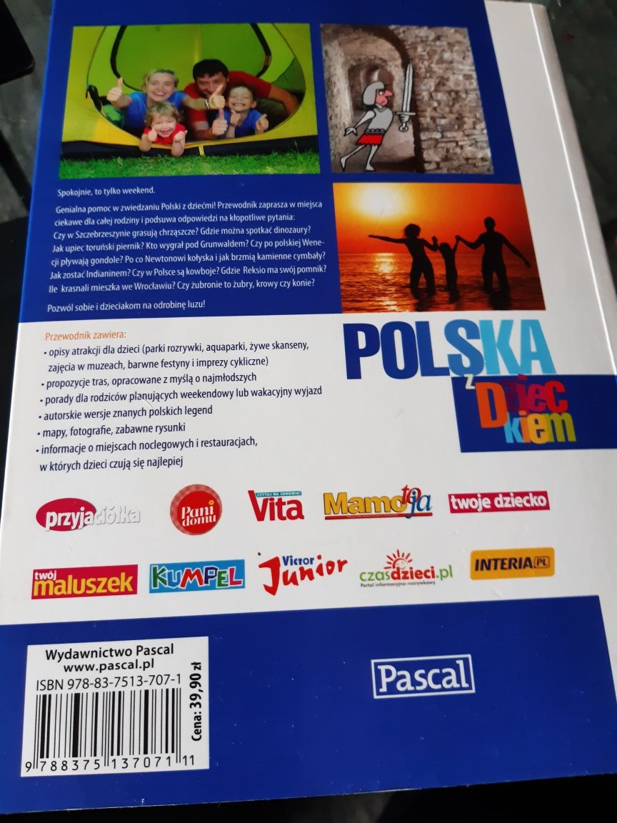 Książka "Polska z Dzieckiem" Pascal