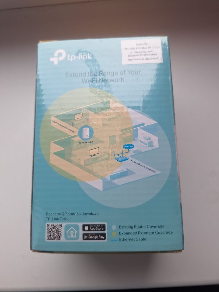 Wzmacniacz  sieci TP-Link  nowy