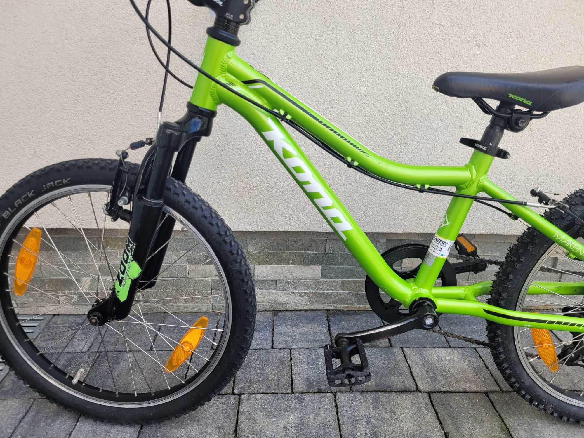 Konkretny rower KONA dla dziecka ok.4-7 lat