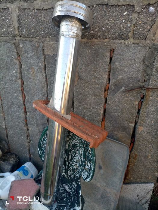 chaminé inox sem ferrugem