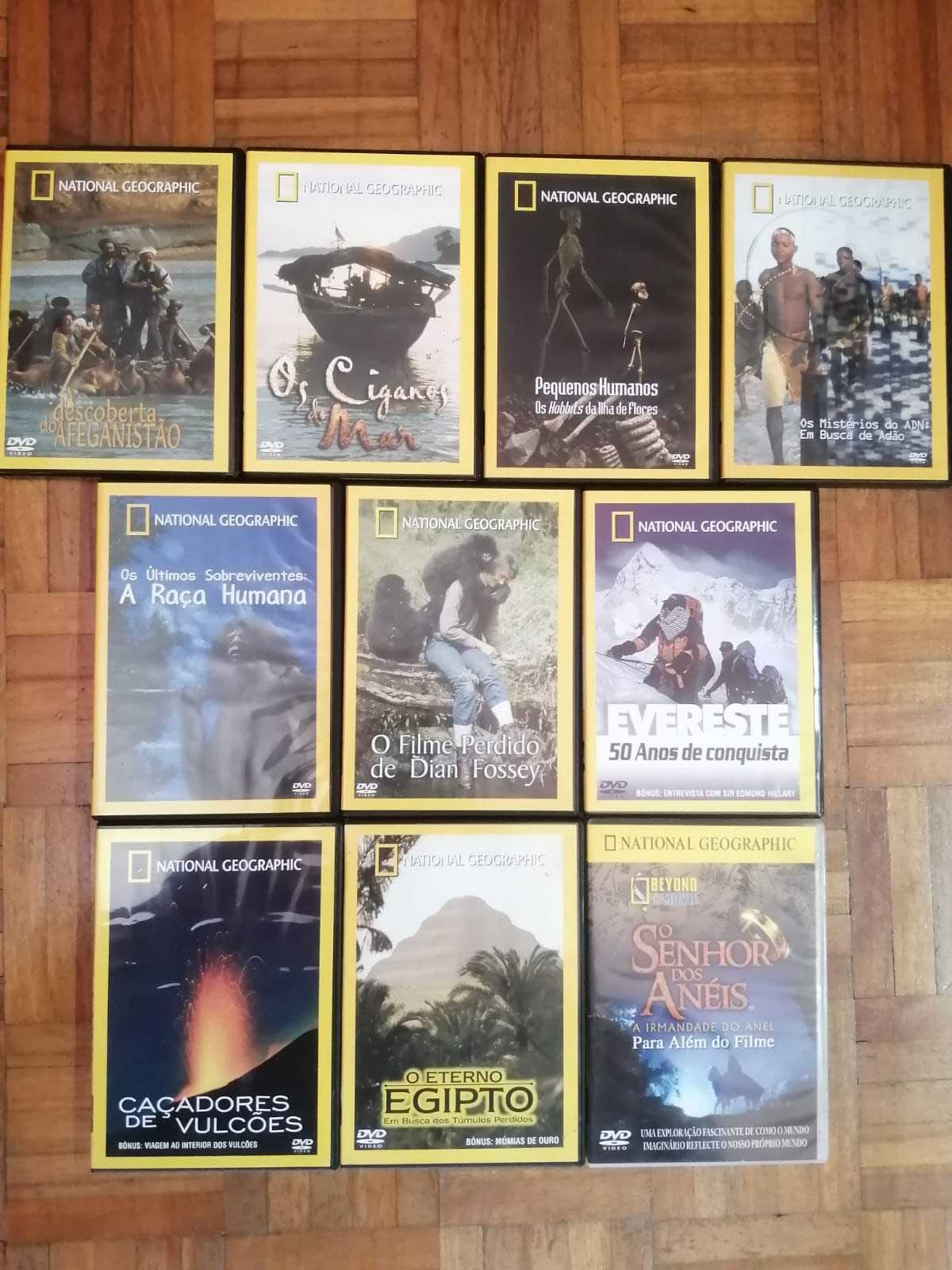 55 Dvds NATIONAL GEOGRAPHIC + 10 Dvd Planeta de Agostini