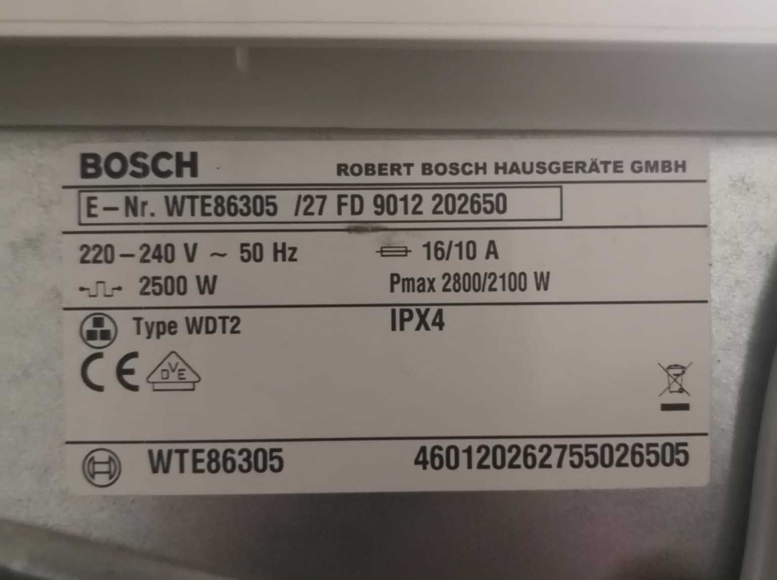Suszarka BOSCH Avantixx 7