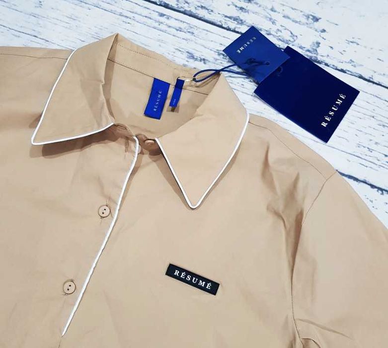 Resume * Dominique * koszula * khaki * damska * Nowa * 36