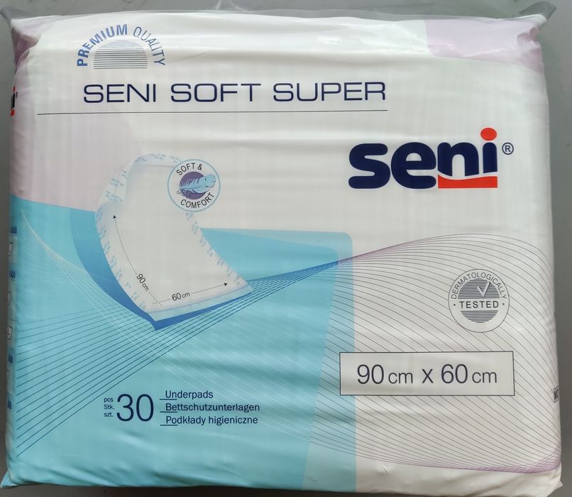 Podkłady higieniczne SENI Soft Super 90x60 cm