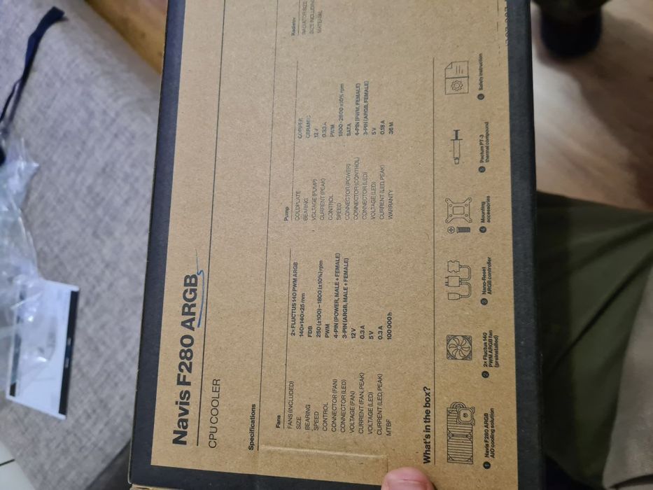 Chłodzenie wodne Endorfy Navis F280 ARGB