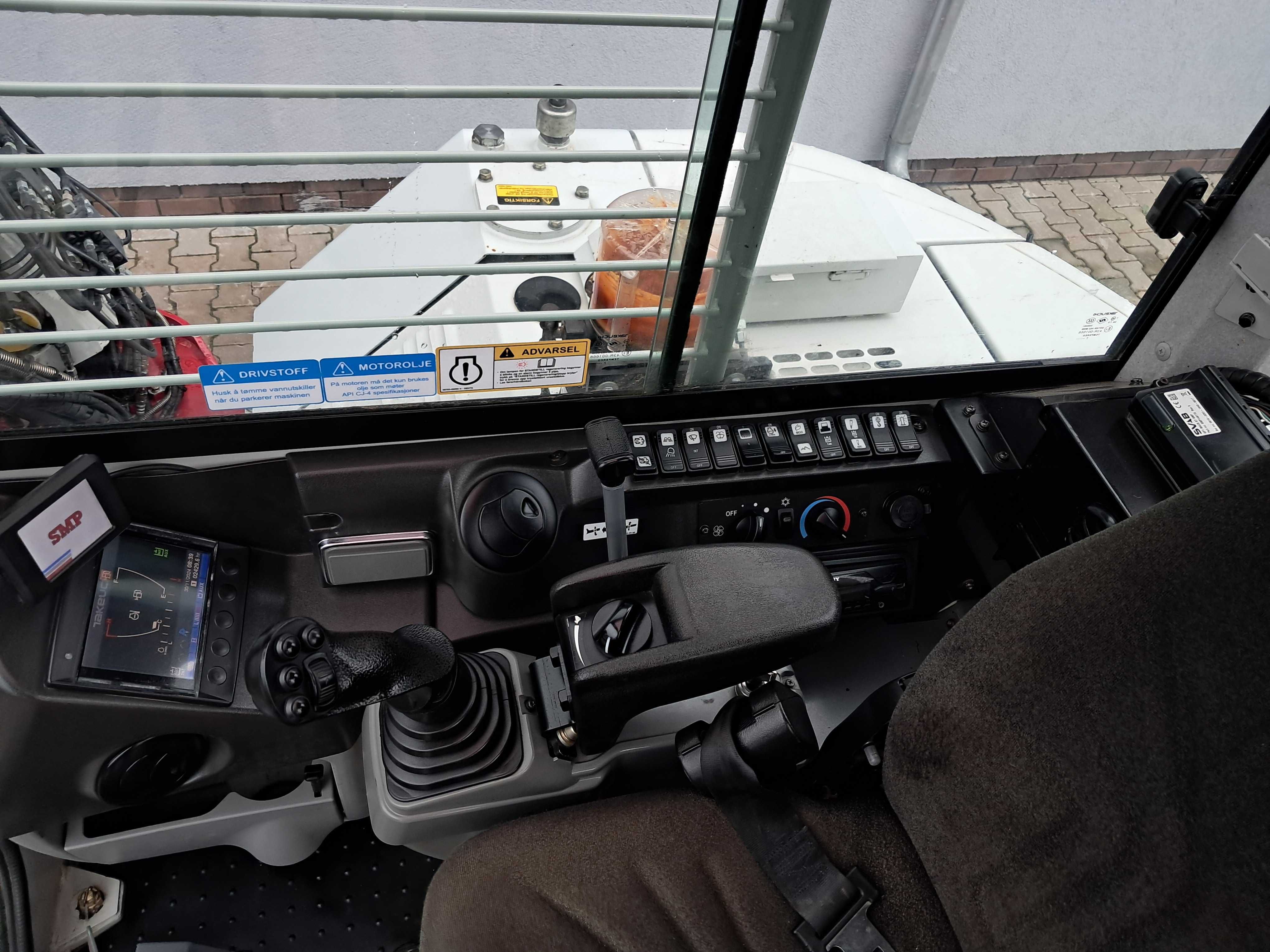 TAKEUCHI TB280FR 2019r 2328h Rototilt SMP Lemiesz Centralne Smarowanie