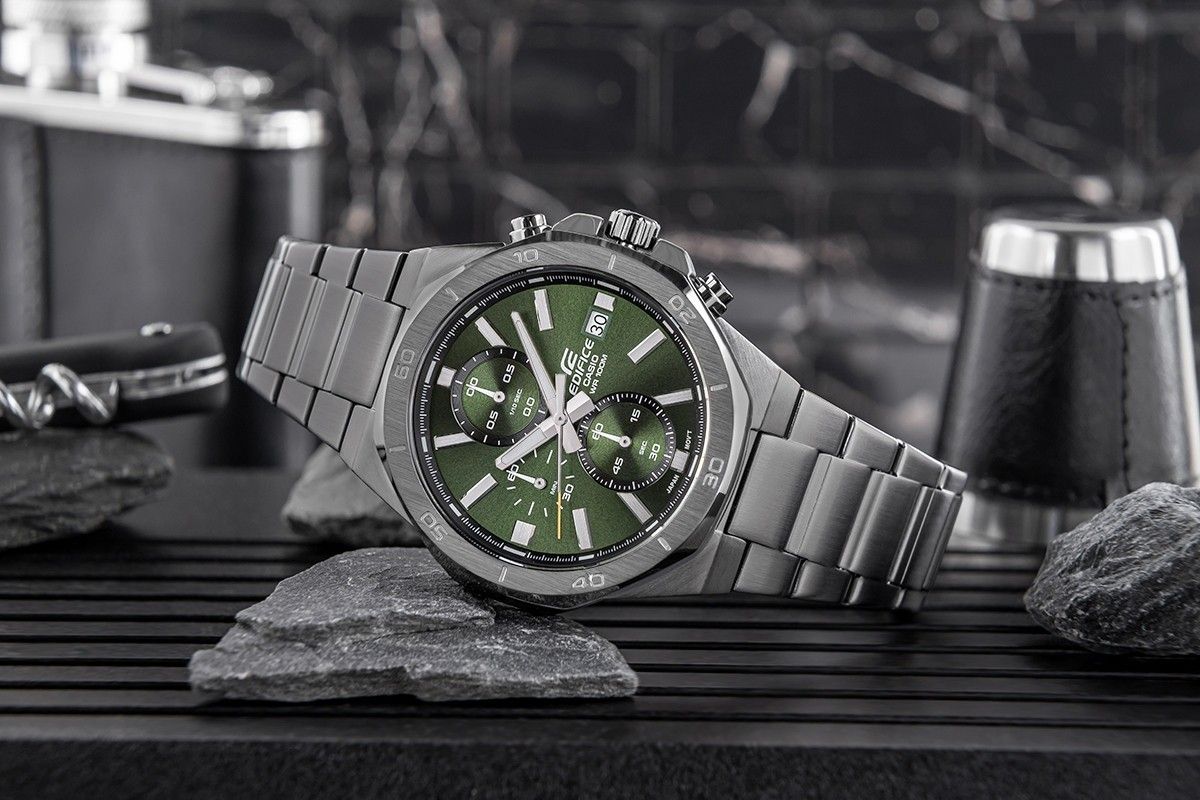 zegarek męski casio edifice efv-640dc-3avuef + box