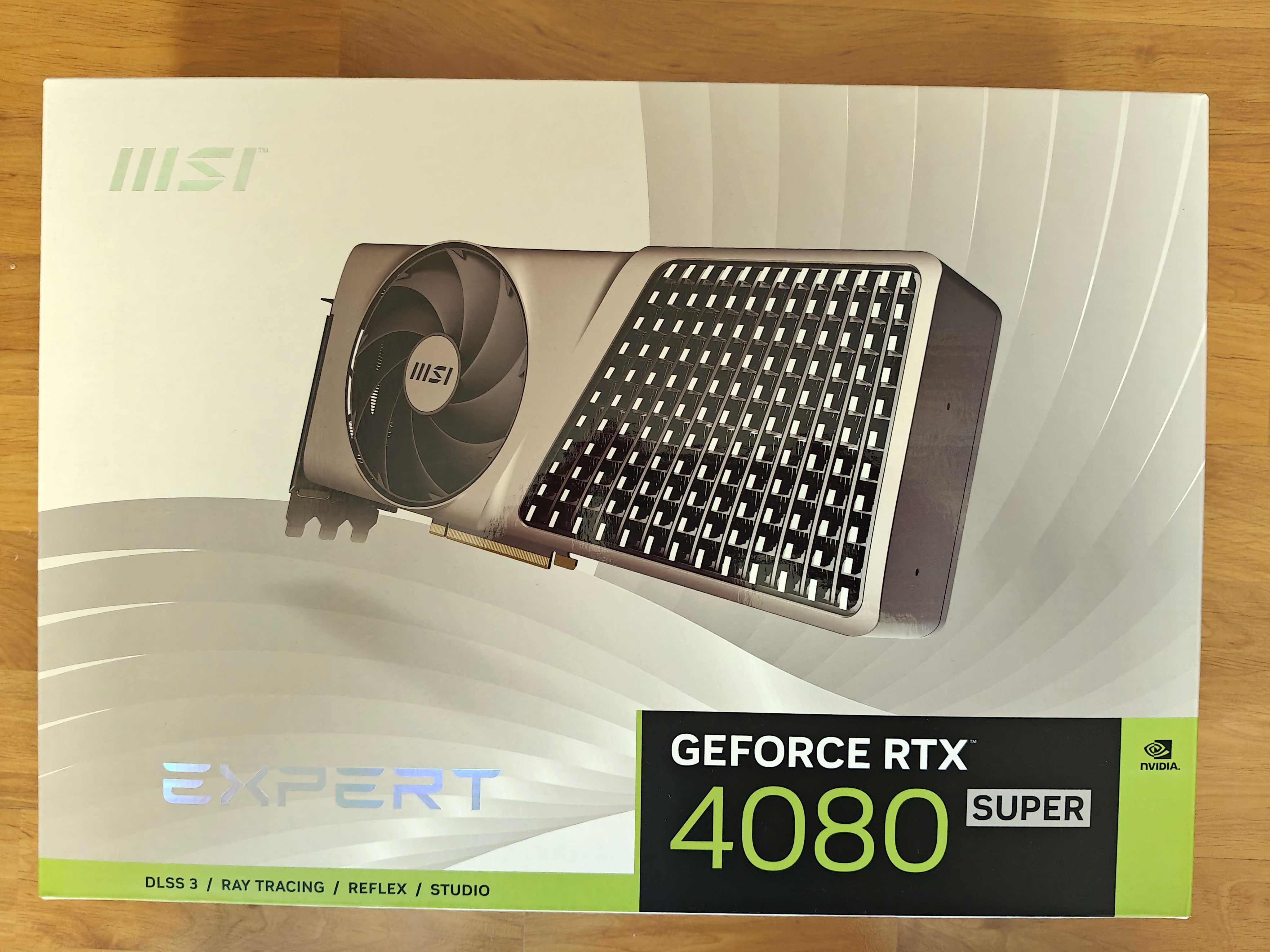 MSI GeForce RTX 4080 SUPER 16G EXPERT "jak nowy" GWARANCJA