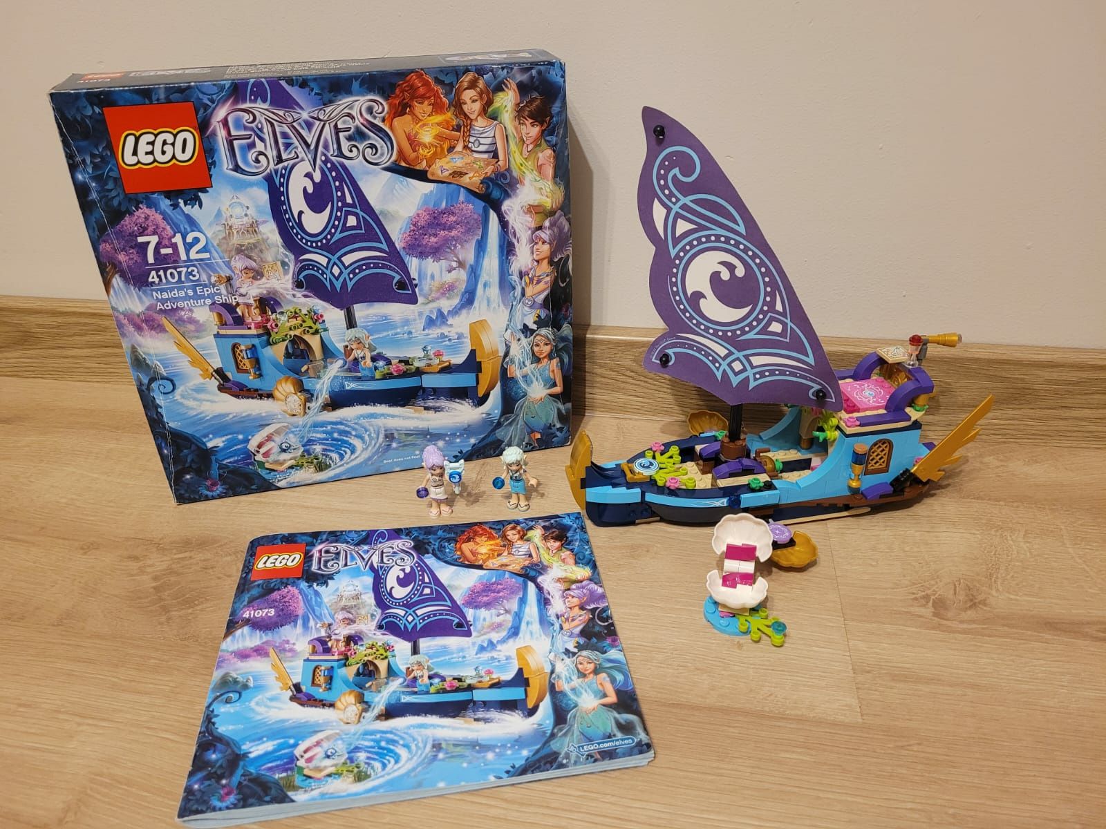 Lego elves statek Naidy 41073