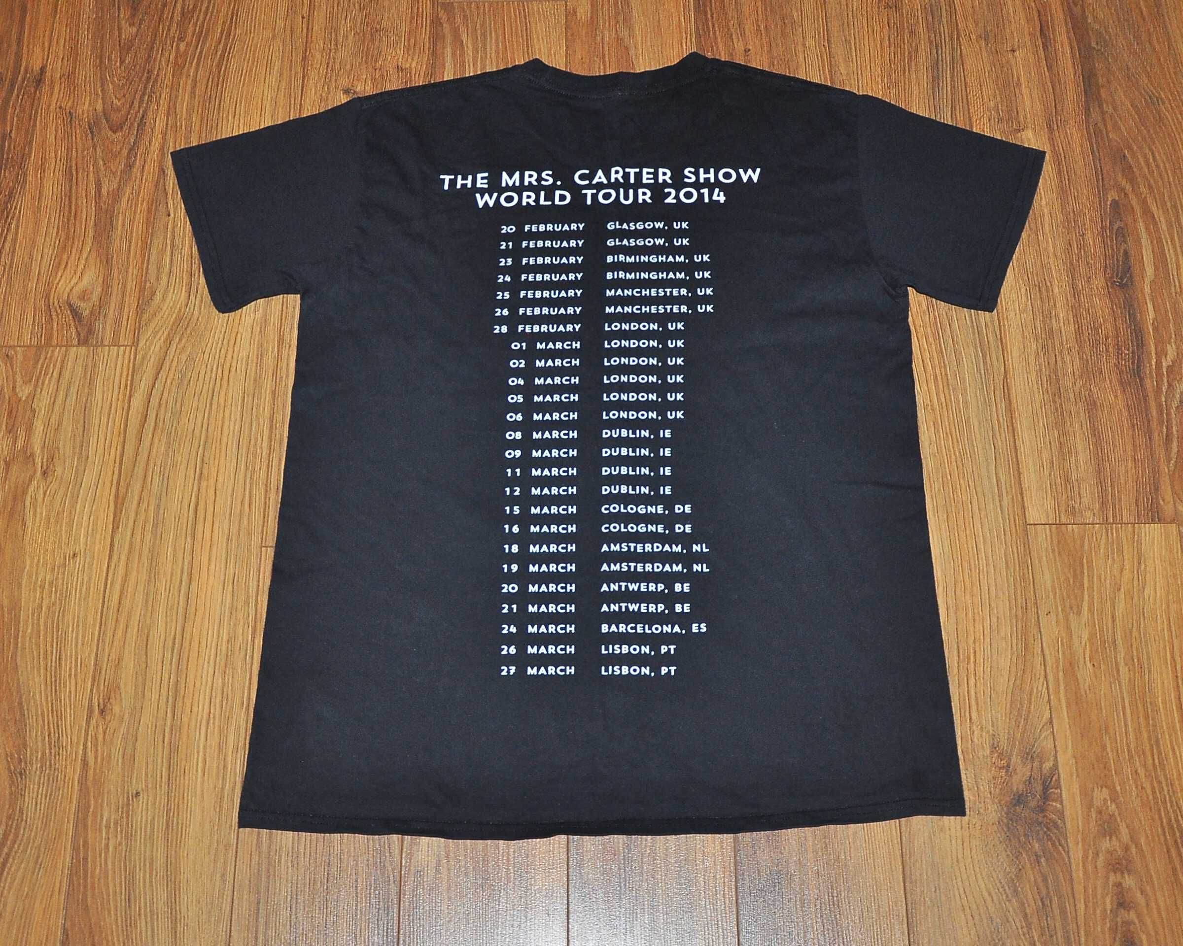 BEYONCE - World Tour 2014 - koszulka rozm.L + GRATIS CD/DVD