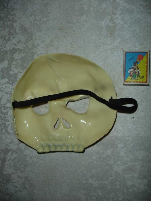 МАСКА - ЧЕРЕП силіконова гнучка. Для вечірки, вертепу, хеловіну, тощо.