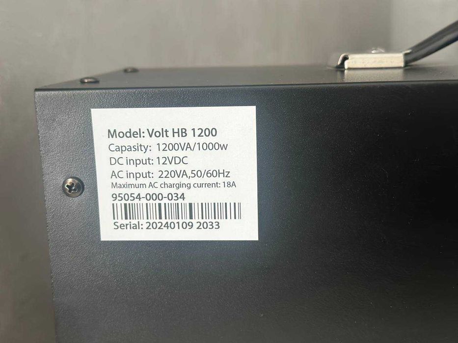 інвертор Volt Polska SINUS PLUS 1200 (1000 Вт)
