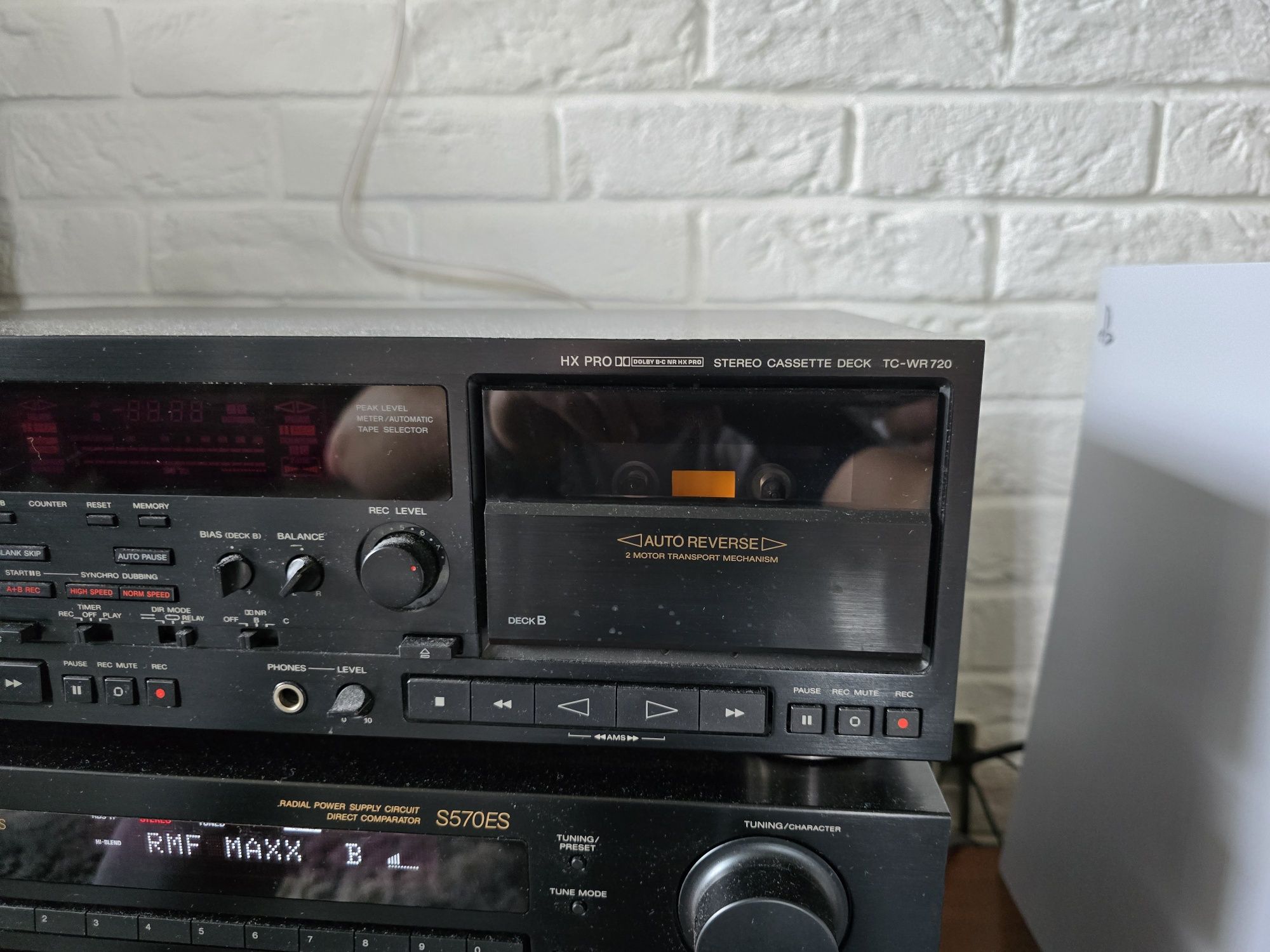 Wzmacniacz ES  Sony TA-F570ES Tuner Magnetofon