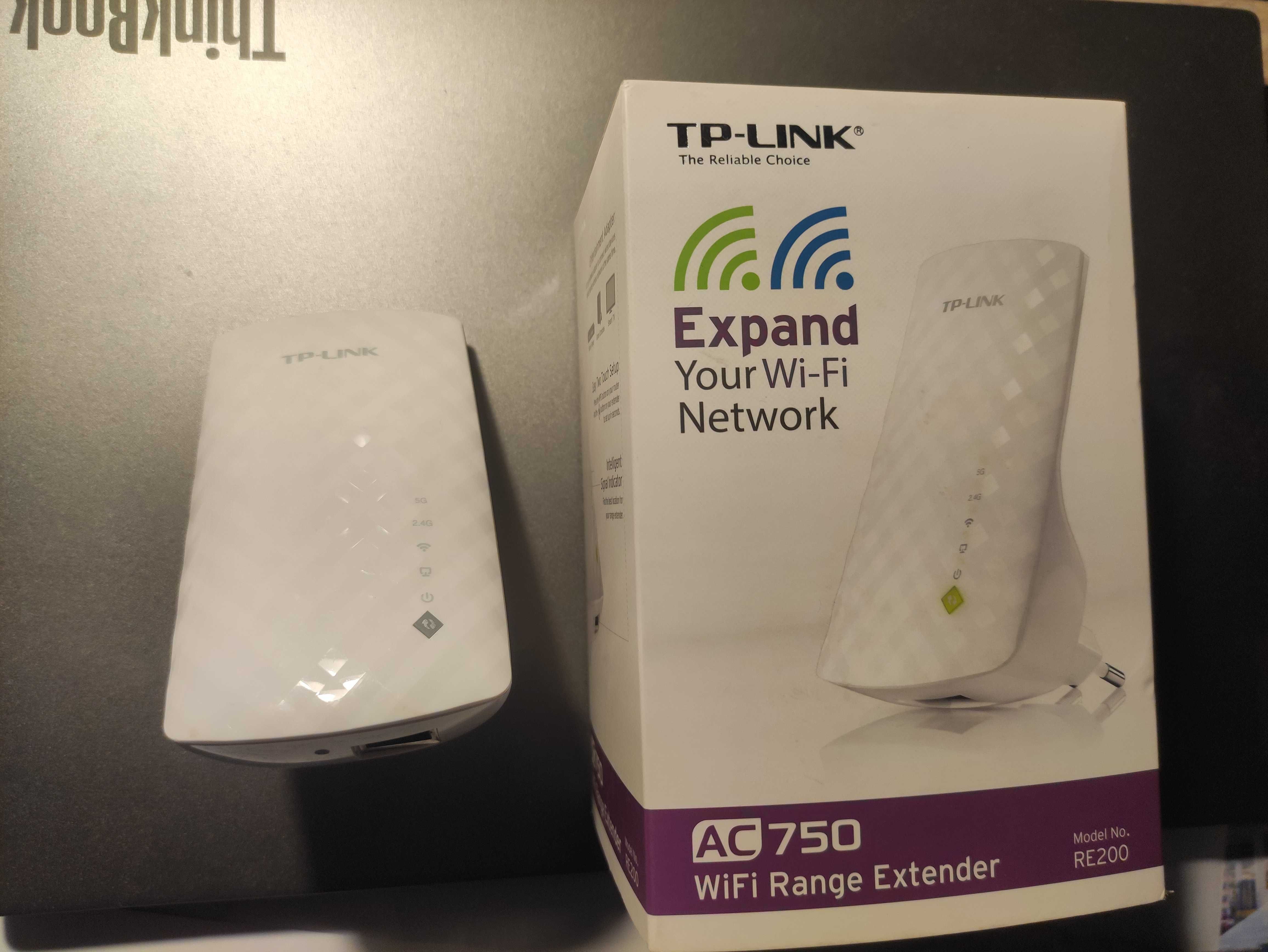 wzmacniacz sygnału wifi tp-link ac750 model re200