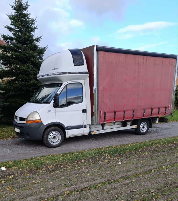 Renault Master 2,5d - Rok: 2007 - Plandeka 2,25sz. x 4,25dł.x 2,25wys.