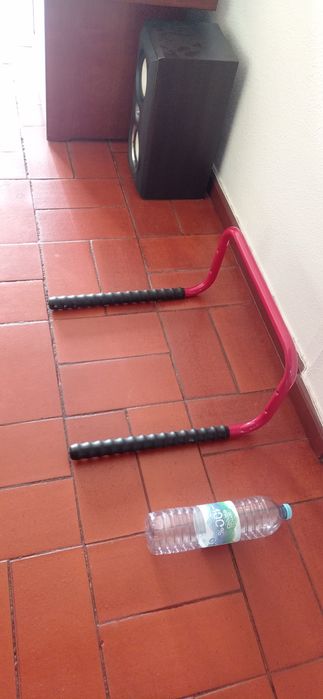 Suporte para bicicletas, como novo porque nunca o usei