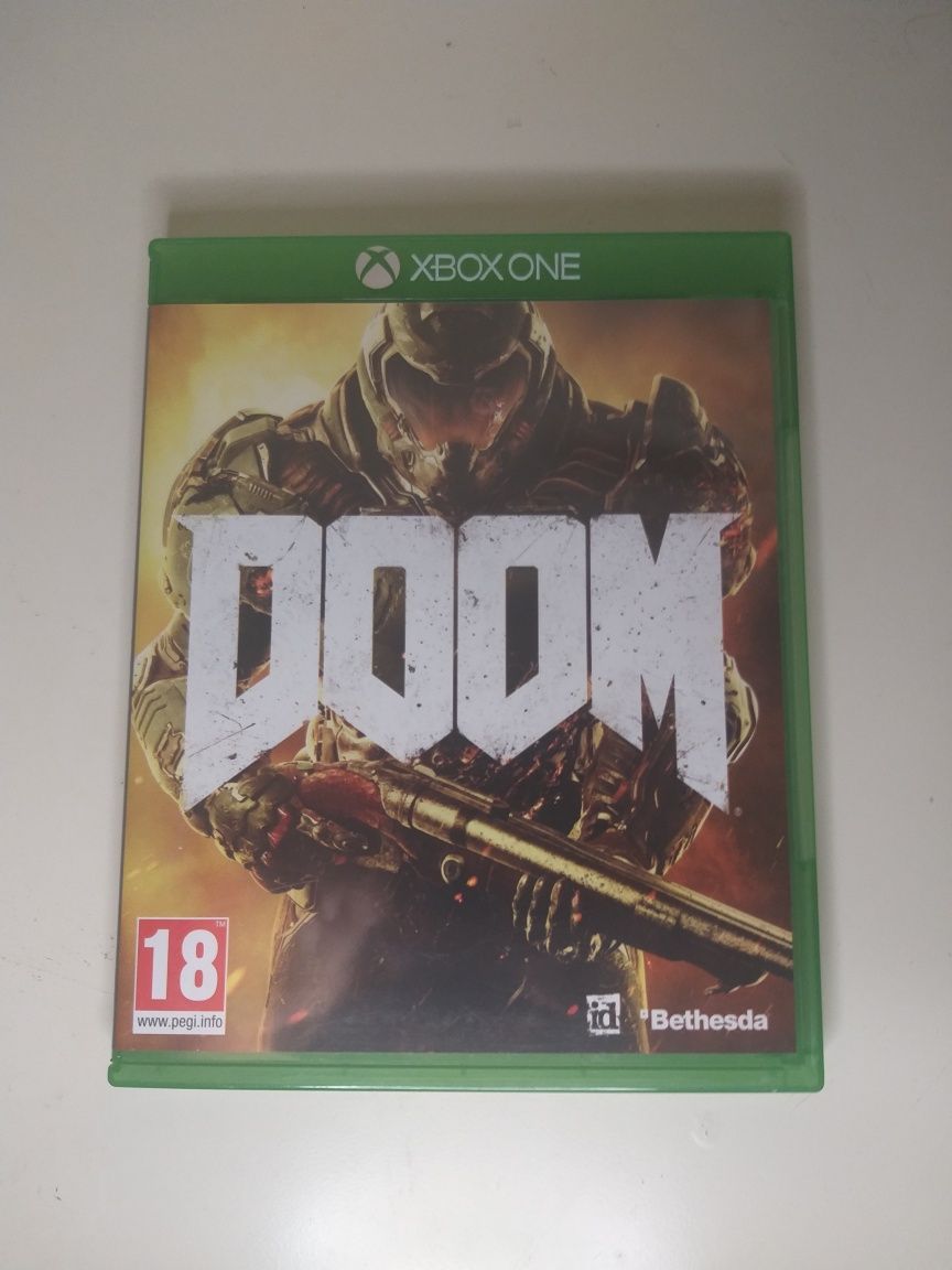 Gra Doom Xbox One XONE xbox strzelanka FPS doom