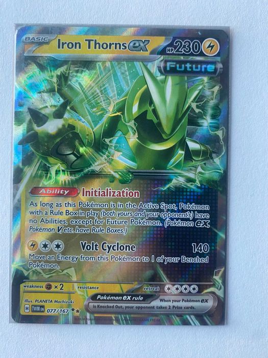 Karta Pokemon: Iron Thorns ex (TWM 077) / Twilight Masquerade