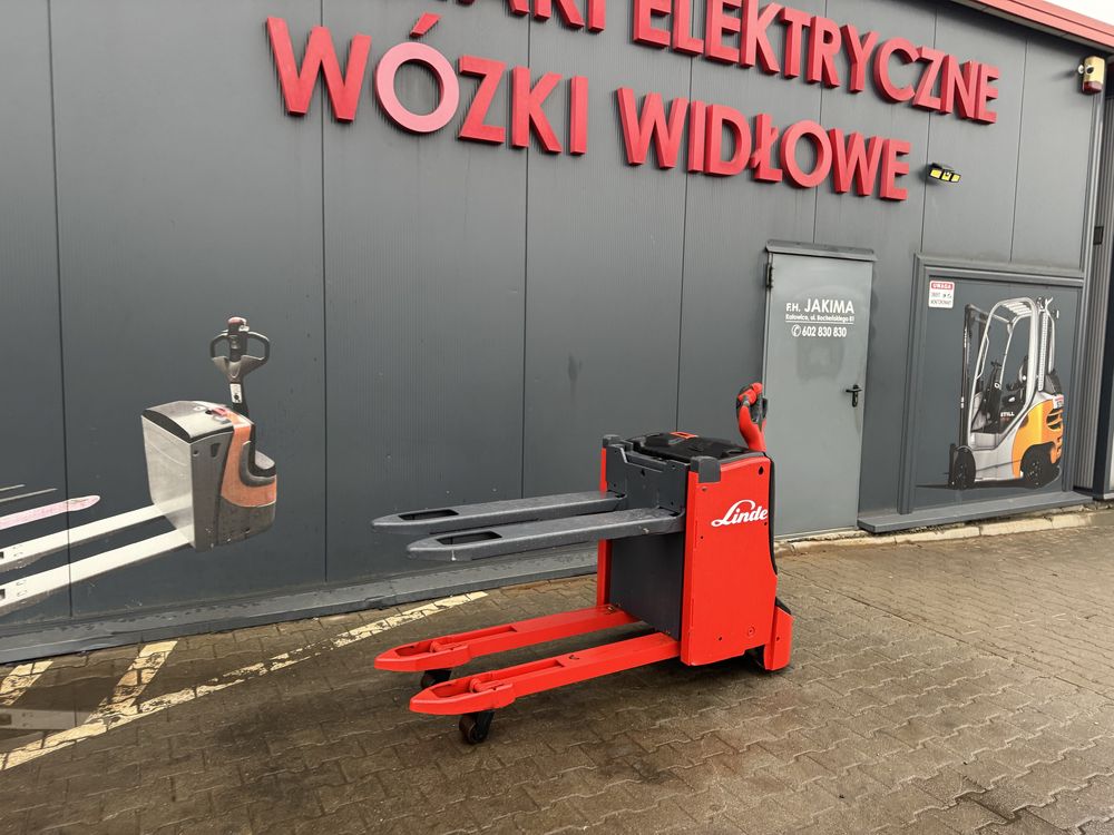 Paleciak elektryczny Linde T 16 L 2017 r 800 kg 70 cm wózek