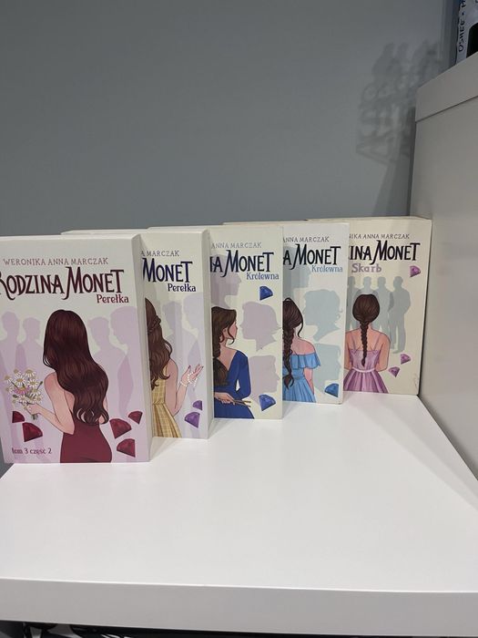 Ksiazki Rodzina Monet 5 czesci