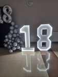 Napis 18 Urodziny XXL LED