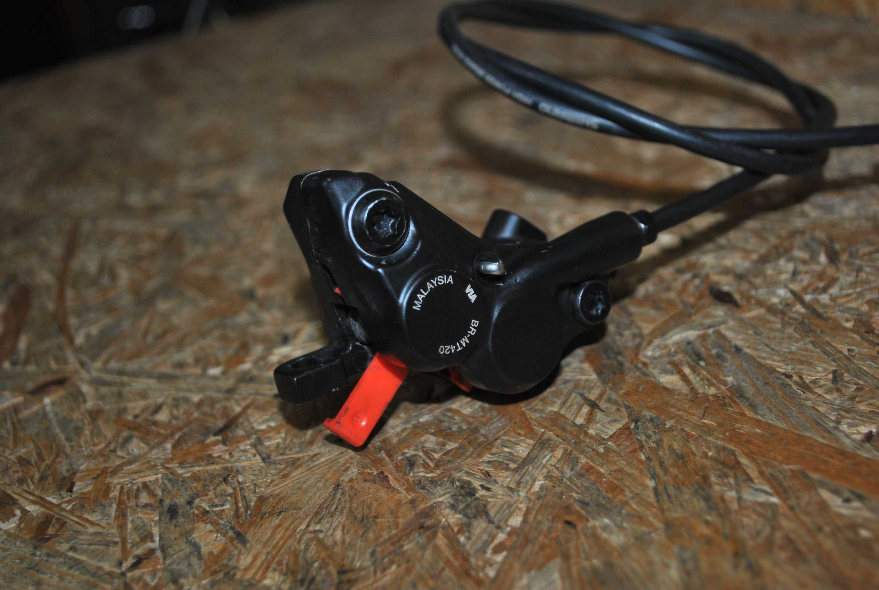 Shimano BL-MT401/BR-MT420 hamulec tarczowy przód MTB 4 tłoczki