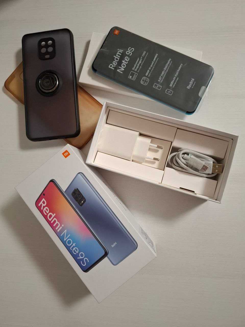 Xiaomi Redmi Note 9S 4/64GB з зарядним та кабелем