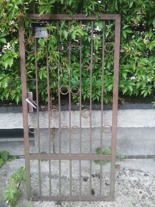 FURTKA + BRAMA WJAZDOWA dwuskrzydłowa z zasuwą