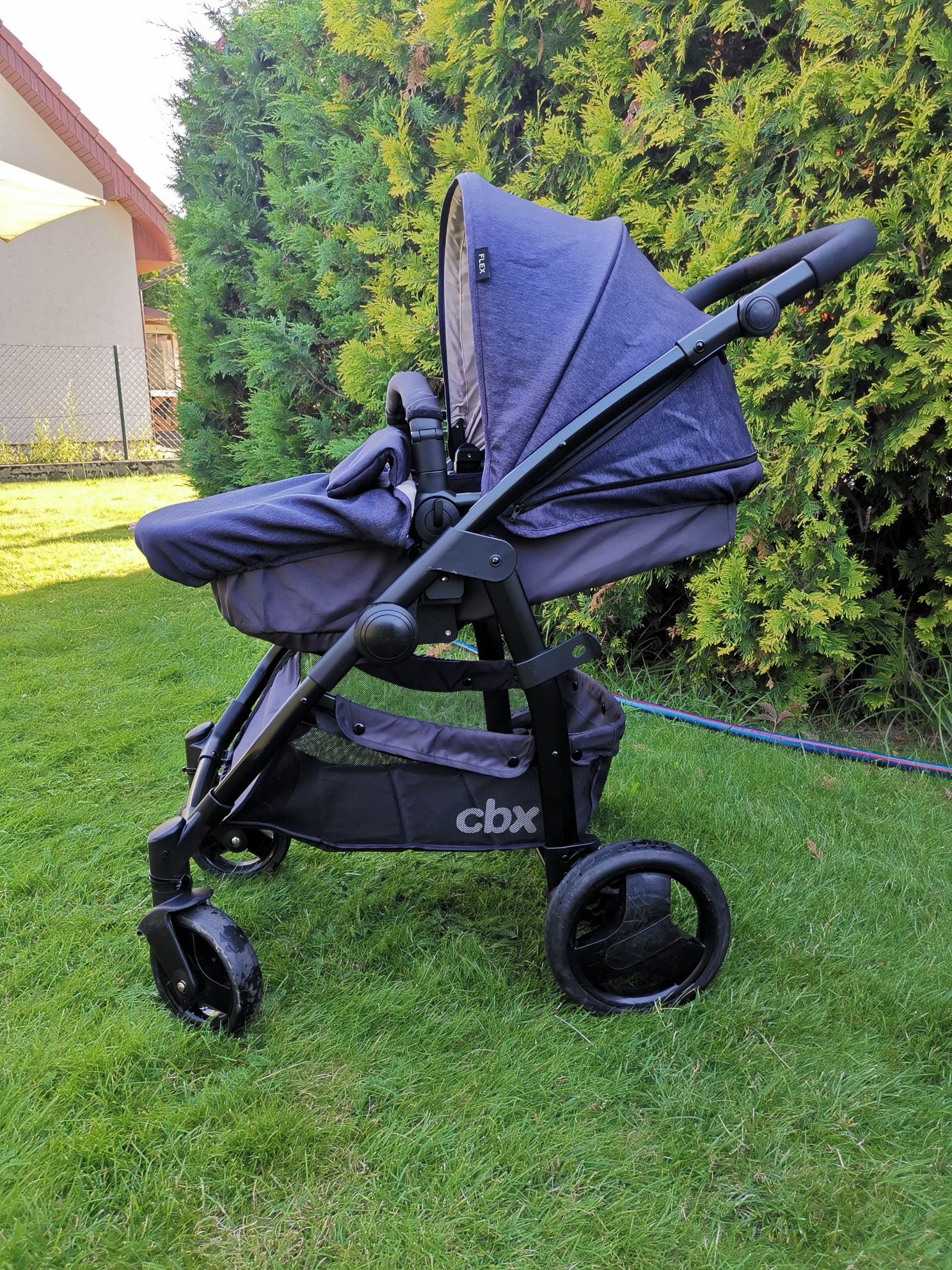 Wózek dziecięcy Cybex + nosidełko z funkcją fotelika samochodowego