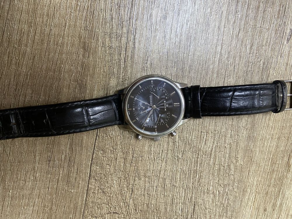 Мужские Швецарские наручные часы EDOX