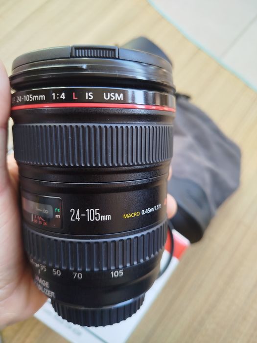 Canon EF 24-105mm f4L IS USM como nova