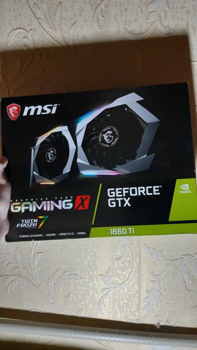 Msi GTX 1660Ti (не робочая)