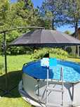 Parasol pawilon ogrodowy
