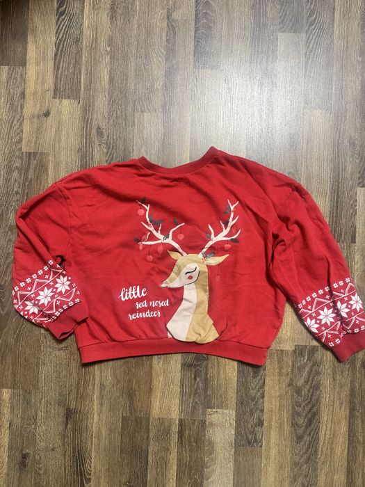 Светр дитячий новорічний sinsay 146