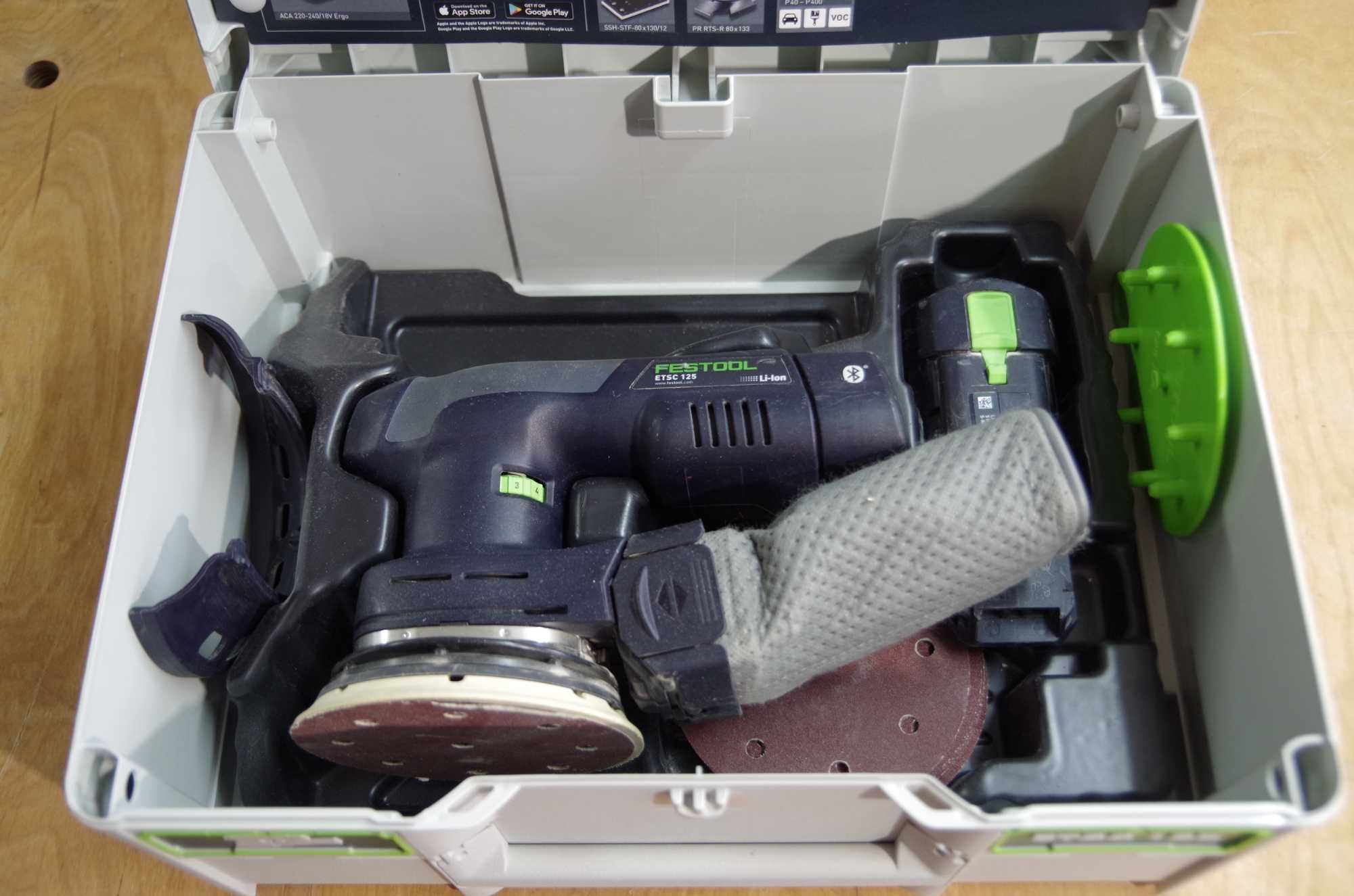 Szlifierka mimośrodowa Festool ETSC 125 Li