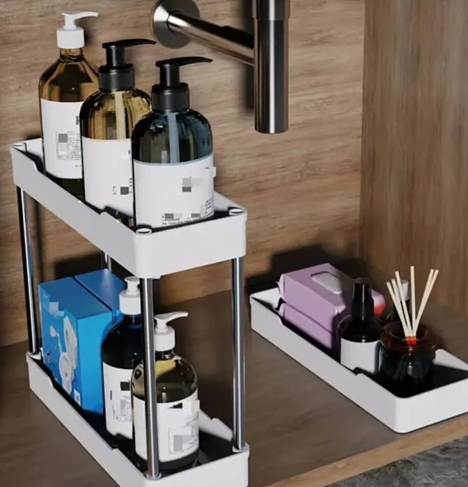 Полиця для кухні та ванни на колесах