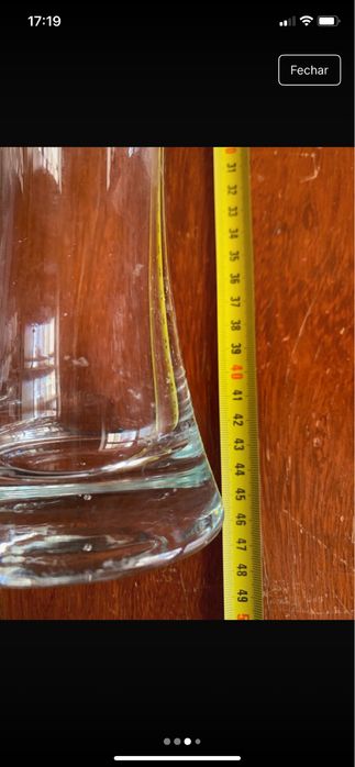 Jarra vidro translucido